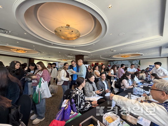 ▲ 멕시코 시티 ‘Study in Korea’ 한국유학박람회 현장.