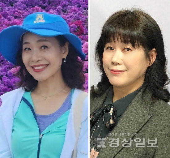 ▲ 작품상 - 장선희 시인, 정정화 소설가(왼쪽부터)