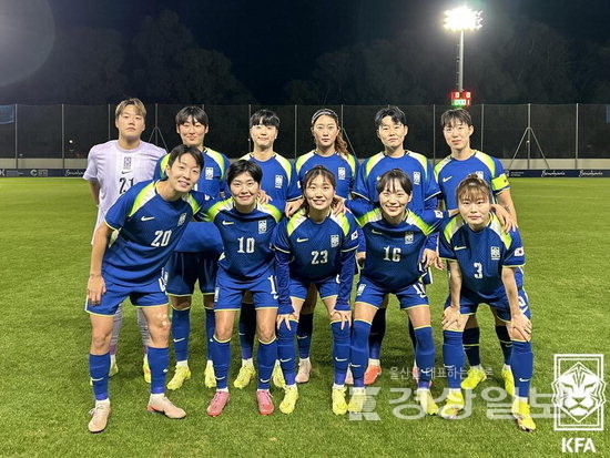 여자축구대표팀, 네덜란드 원정평가전 0대5 완패