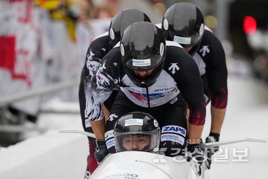 ‘월드컵 첫 메달’ 봅슬레이팀 “크리스마스에도 훈련 계속”