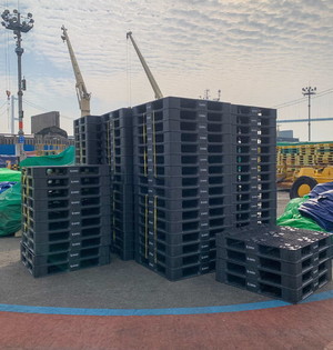 선박용 폐로프가 팔레트로 울산항 자원순환 모범사례 - 뉴스 썸네일 이미지